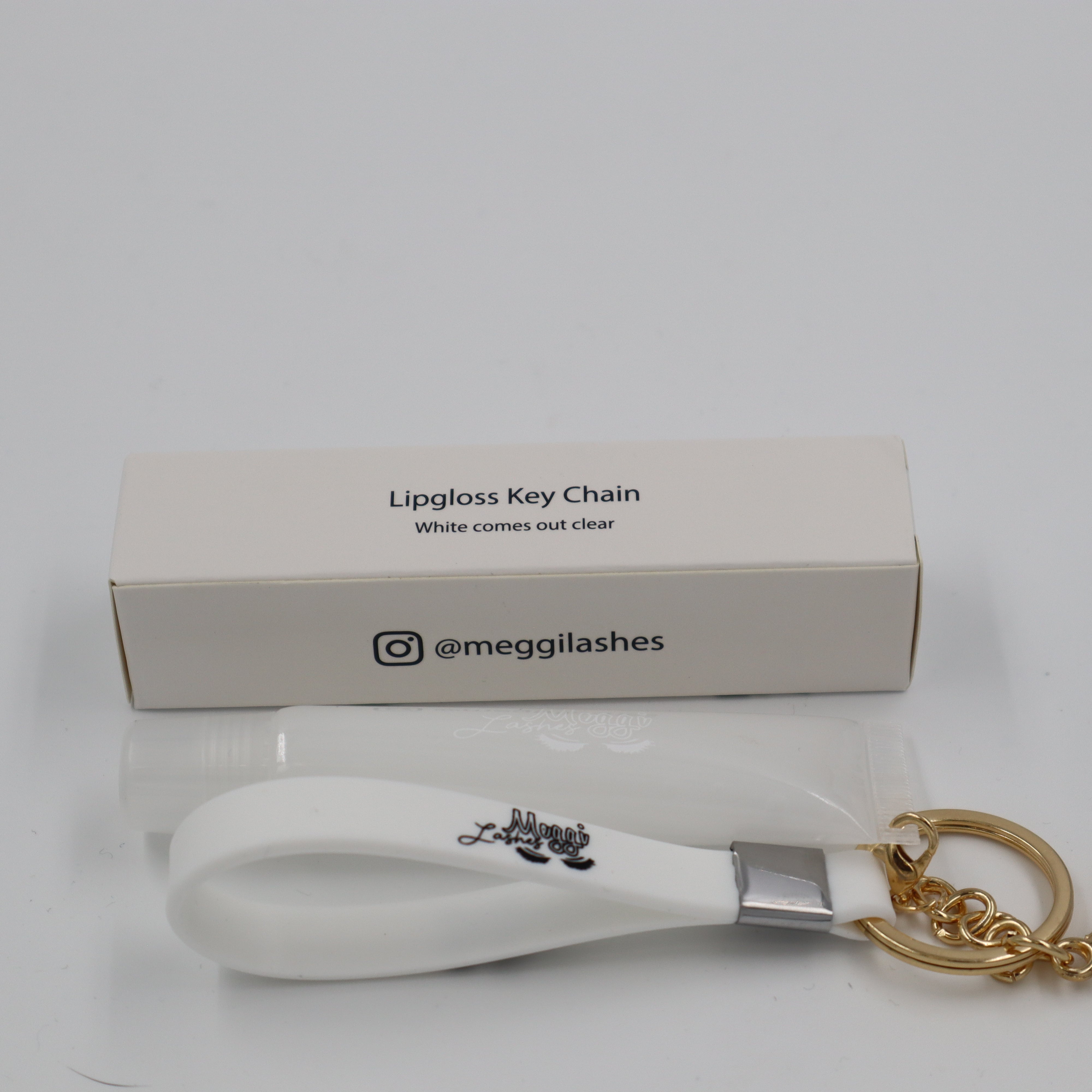 Mini Lipgloss Key Chain – Meggi Lashes