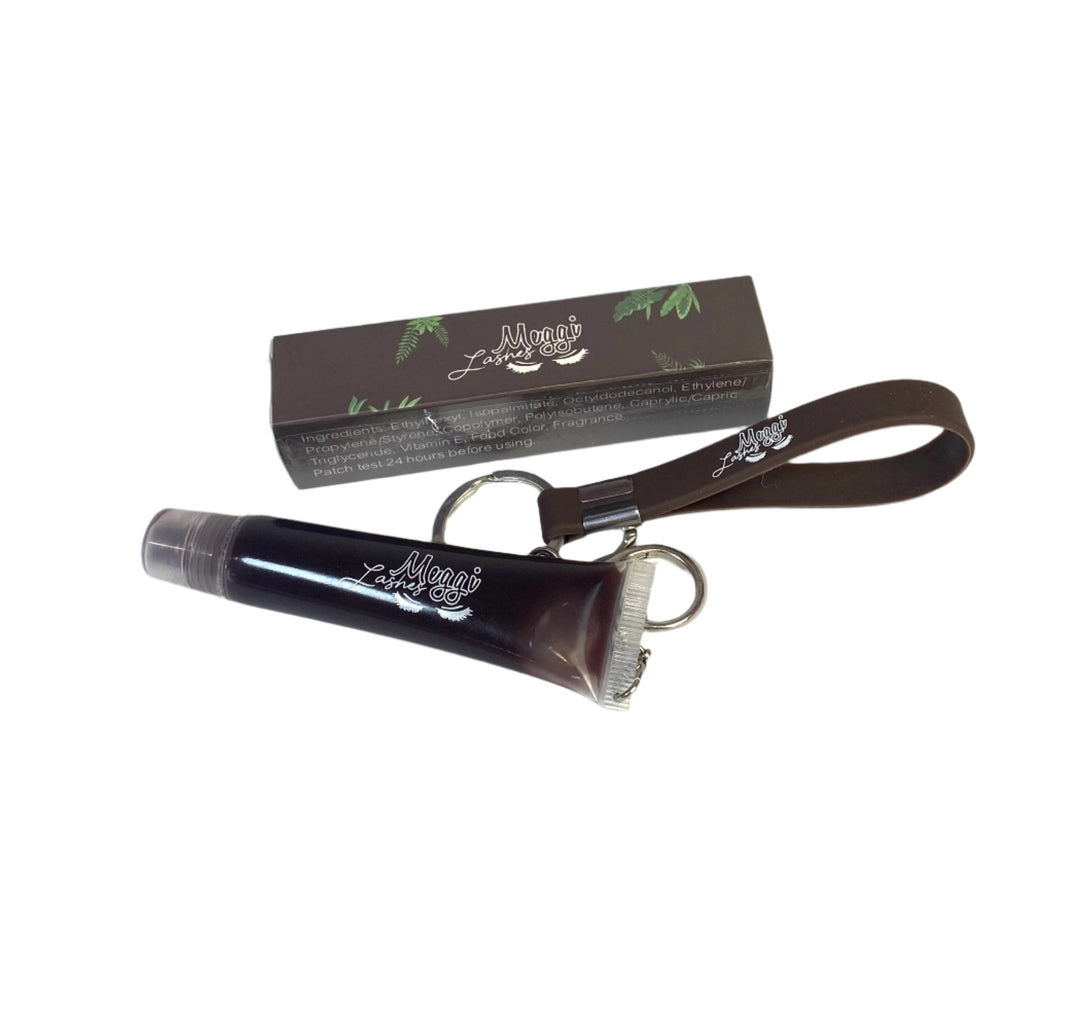 Chocolate (brown) Lip Gloss Keychain (discontinued)