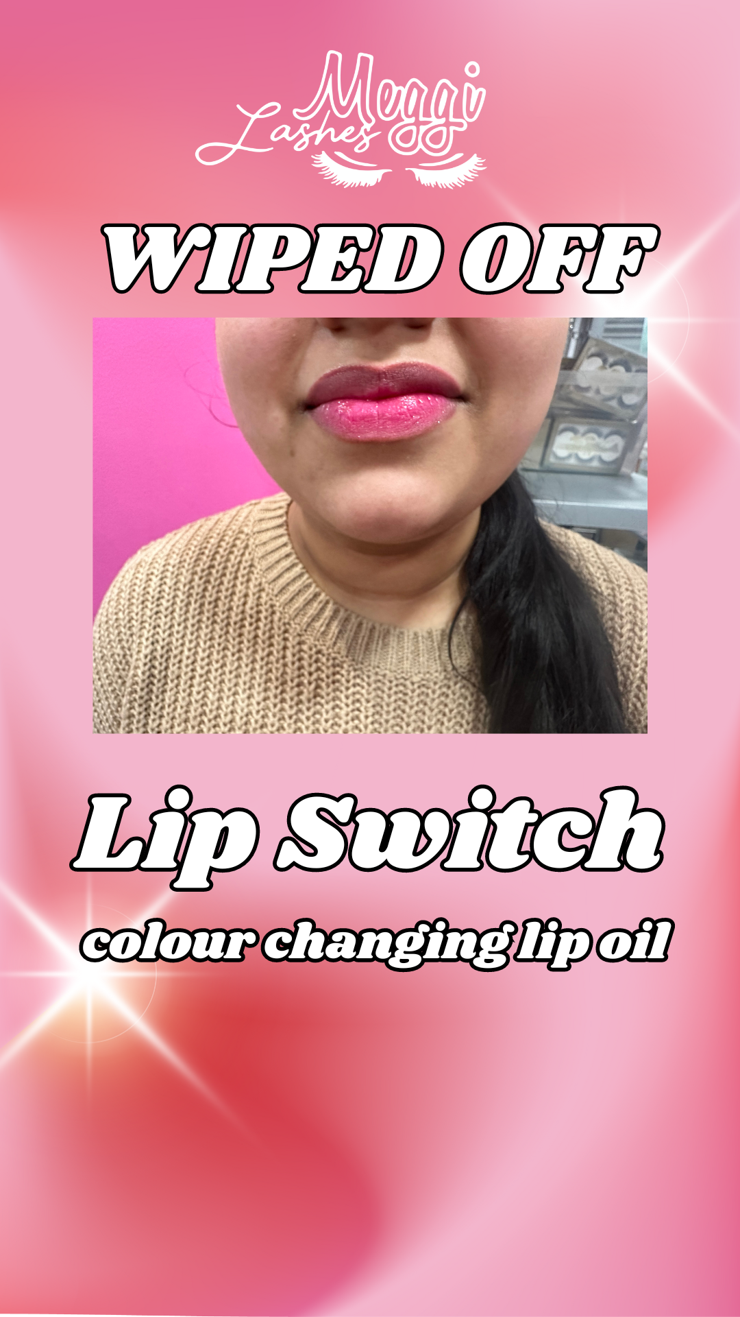 Blackcurrent Lip Switch (colour changing lip oil)