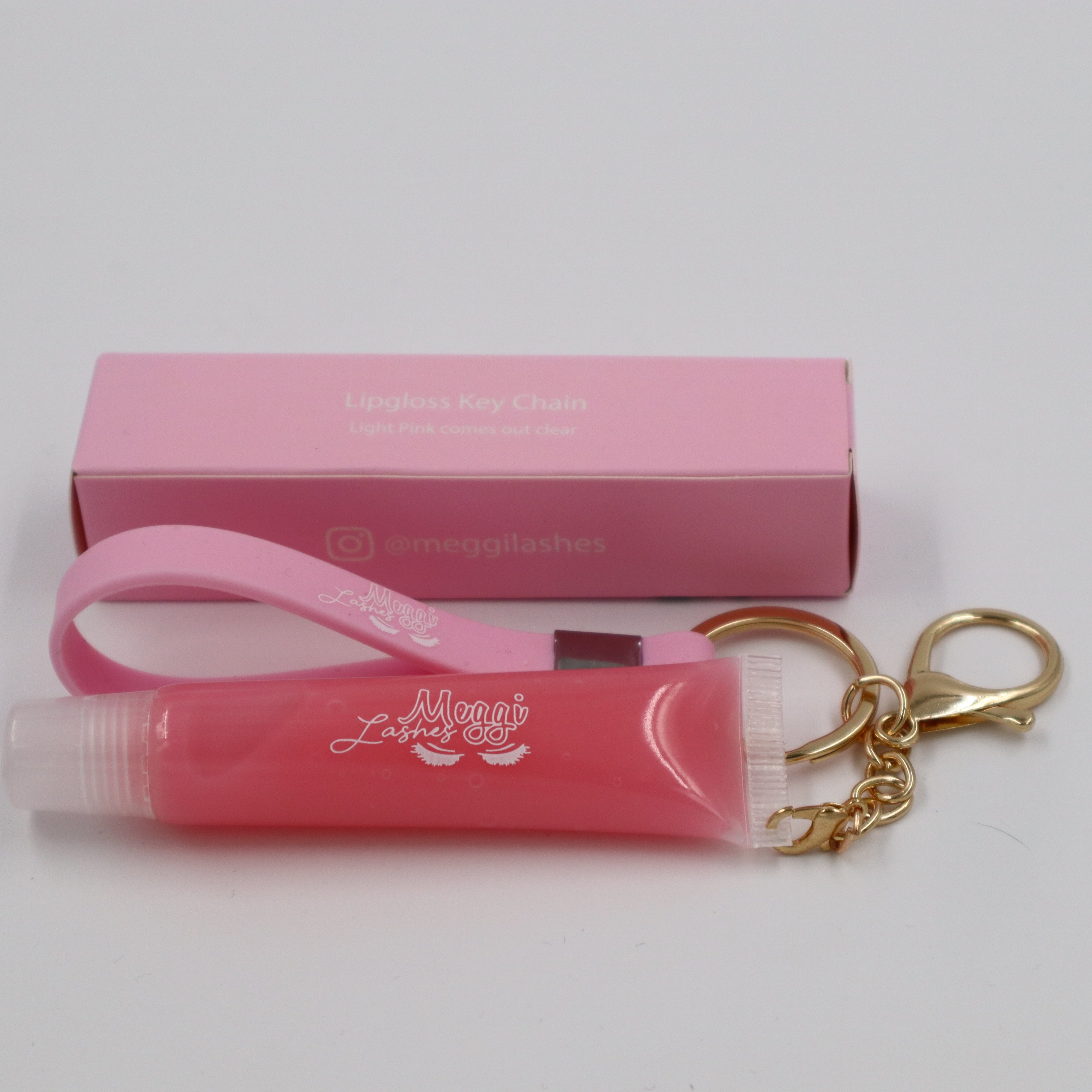 Light hot sale pink keychain